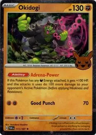 2024 Pokemon Trick or Trade #111/167 Okidogi