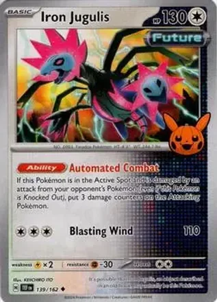 2024 Pokemon Trick or Trade #139/162 - Iron Jugulis