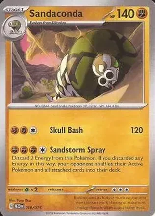 2023 Pokemon McDonald's Match Battle #010/015 - Hop’s Sandaconda