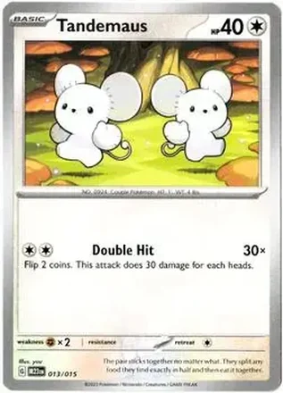 2023 Pokemon McDonald's Match Battle feature card