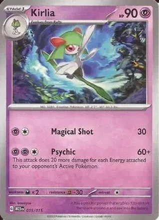 2023 Pokemon McDonald's Match Battle #015/015 - Kirlia