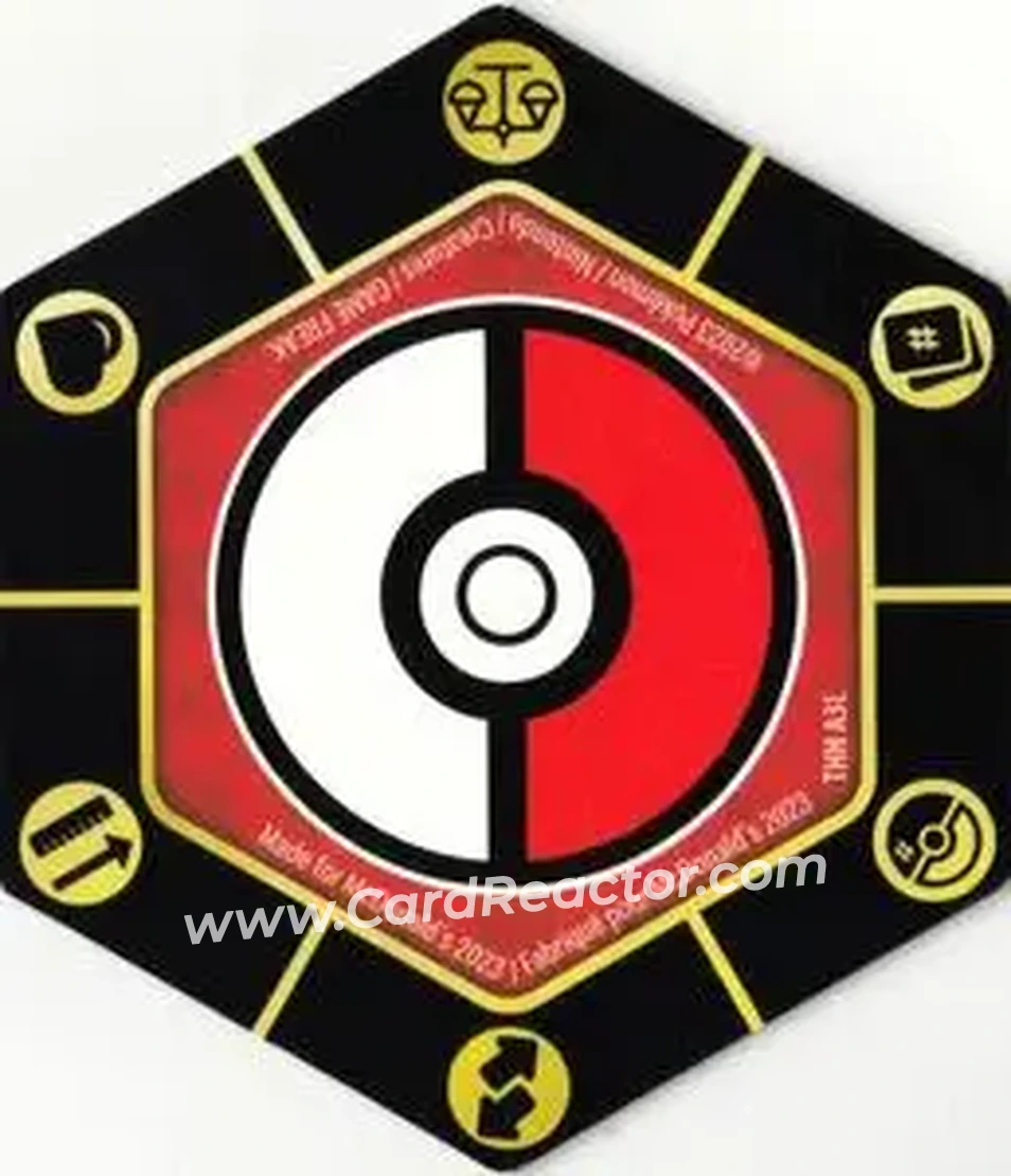 2023 Pokemon McDonald's Match Battle - Match & Battle Flip Coins #NNO - Fuecoco - Back