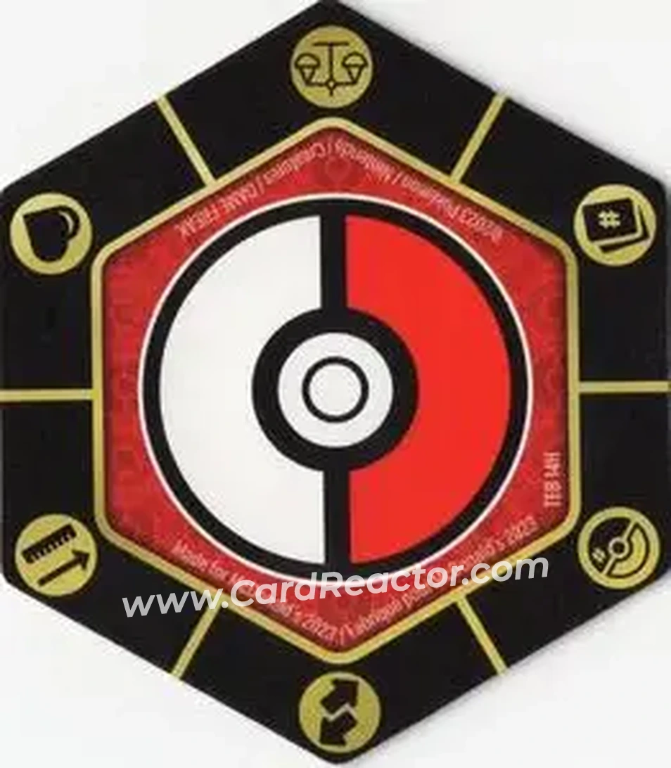 2023 Pokemon McDonald's Match Battle - Match & Battle Flip Coins #NNO - Pikachu - Back
