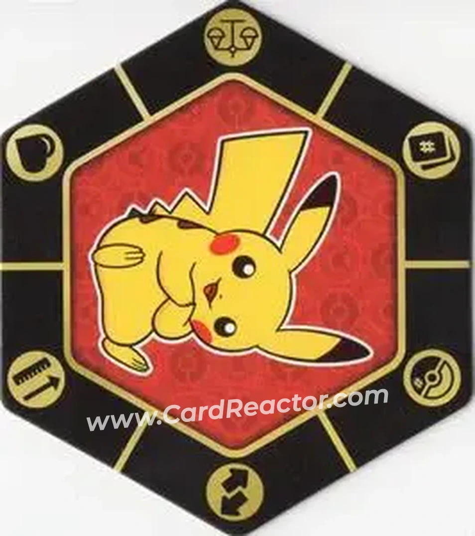 2023 Pokemon McDonald's Match Battle - Match & Battle Flip Coins #NNO - Pikachu - Front
