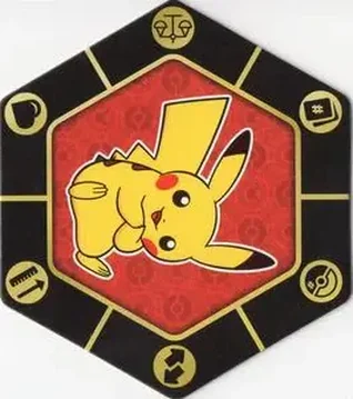 2023 Pokemon McDonald's Match Battle - Match & Battle Flip Coins #NNO - Pikachu