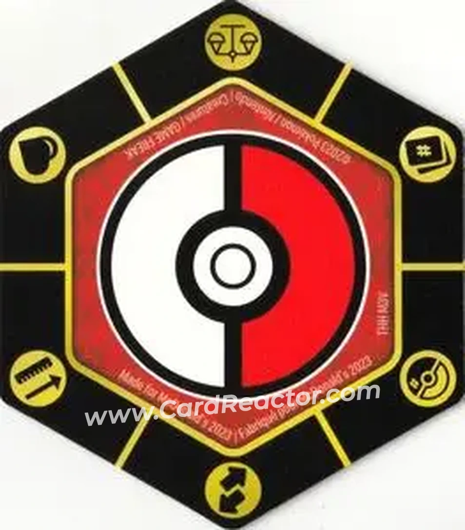 2023 Pokemon McDonald's Match Battle - Match & Battle Flip Coins #NNO - Quaxly - Back