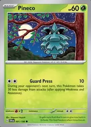 2023 Pokemon Scarlet & Violet #001/198 - クヌギダマ