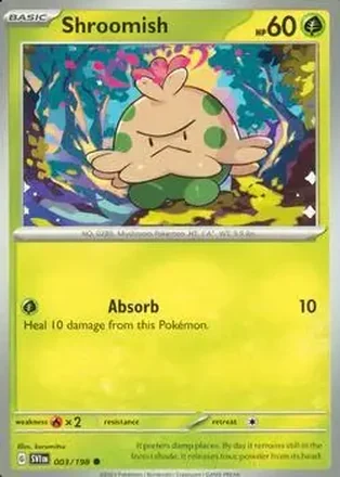 2023 Pokemon Scarlet & Violet #003/198 - キノココ