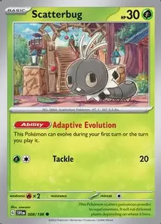 2023 Pokemon Scarlet & Violet #008/198 - コフキムシ