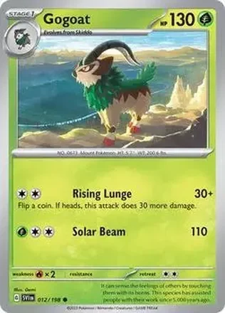 2023 Pokemon Scarlet & Violet #012/198 - Gogoat