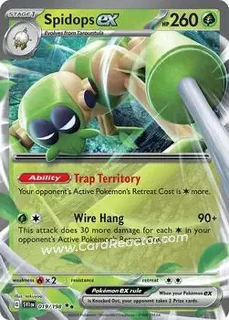 2023 Pokemon Scarlet & Violet #019/198 - ロケット団のワナイダー - Front