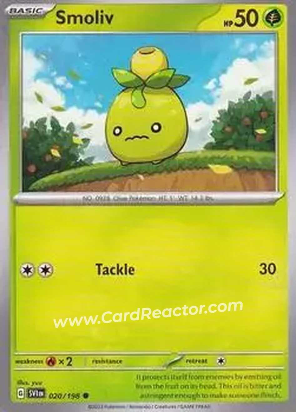 2023 Pokemon Scarlet & Violet #020/198 - ミニーブ