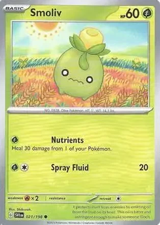 2023 Pokemon Scarlet & Violet #021/198 - ミニーブ