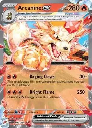 2023 Pokemon Scarlet & Violet #032/198 - Arcanine