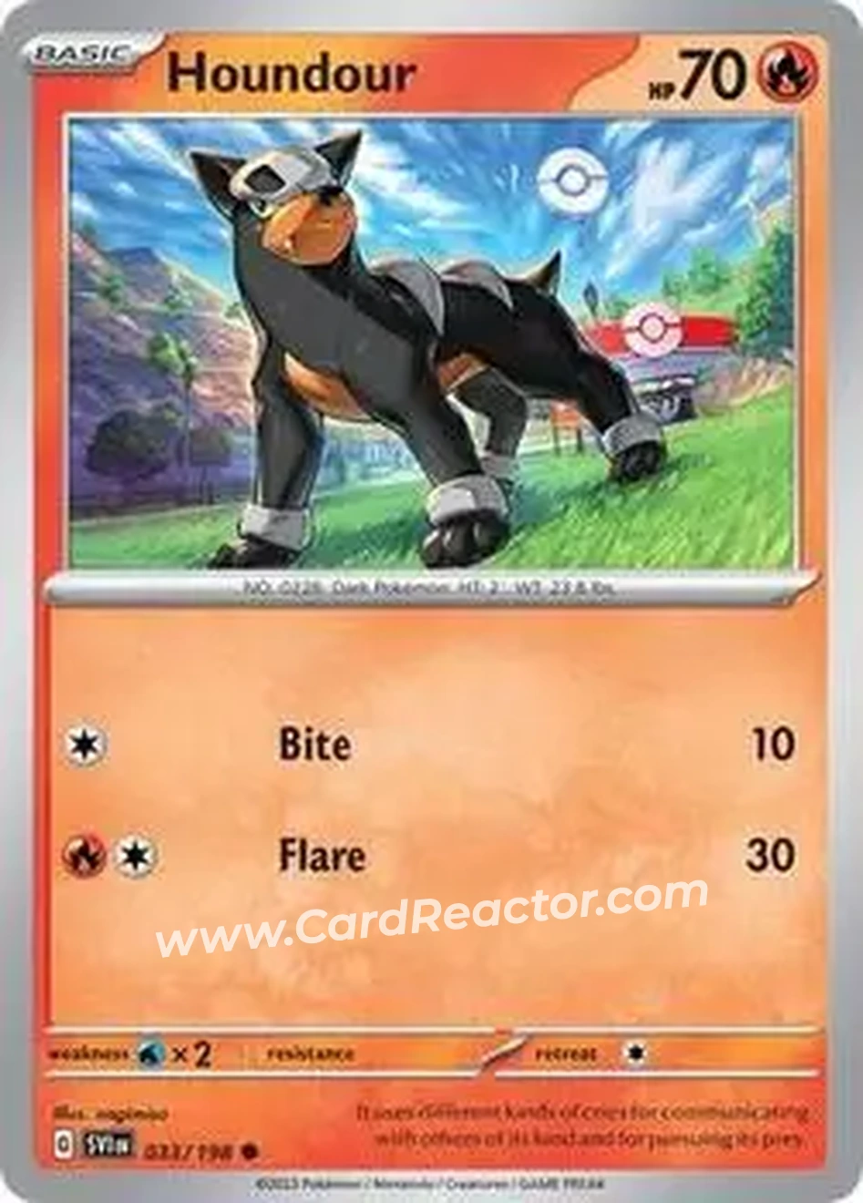 2023 Pokemon Scarlet & Violet #033/198 - ロケット団のデルビル