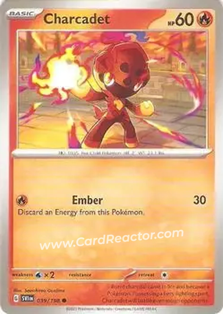 2023 Pokemon Scarlet & Violet #039/198 - Charcadet - Front