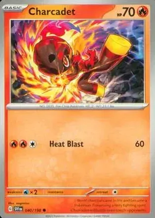 2023 Pokemon Scarlet & Violet #040/198 - Charcadet