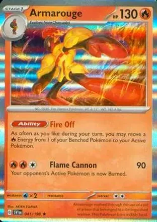2023 Pokemon Scarlet & Violet #041/198 - Armarouge