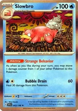 2023 Pokemon Scarlet & Violet #043/198 - Slowbro