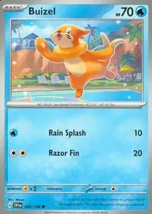 2023 Pokemon Scarlet & Violet #046/198 - Buizel