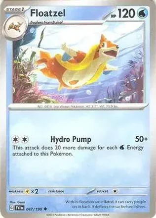 2023 Pokemon Scarlet & Violet #047/198 - Floatzel