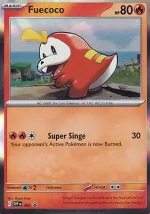 2023-25 Pokémon Scarlet & Violet Black Star Promos #002 - Fuecoco