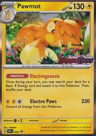 2023-25 Pokémon Scarlet & Violet Black Star Promos #006a - パーモット