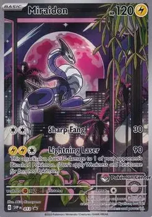 2023-25 Pokémon Scarlet & Violet Black Star Promos #013b - Miraidon