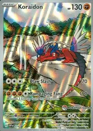 2023-25 Pokémon Scarlet & Violet Black Star Promos #014b - Koraidon