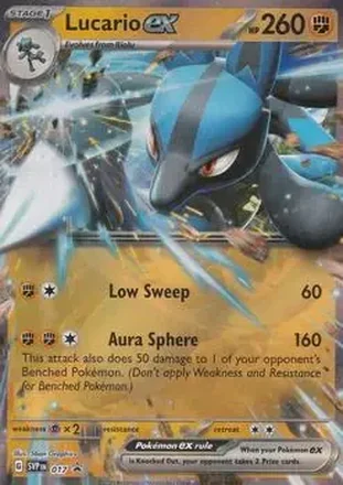 2023-25 Pokémon Scarlet & Violet Black Star Promos #017 - Lucario