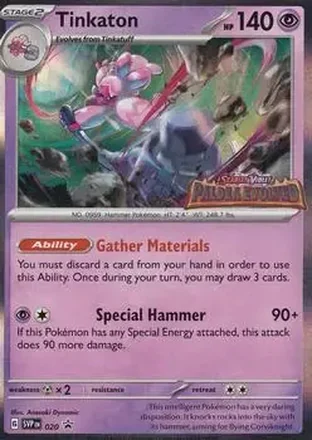 2023-25 Pokémon Scarlet & Violet Black Star Promos #020 - Tinkaton