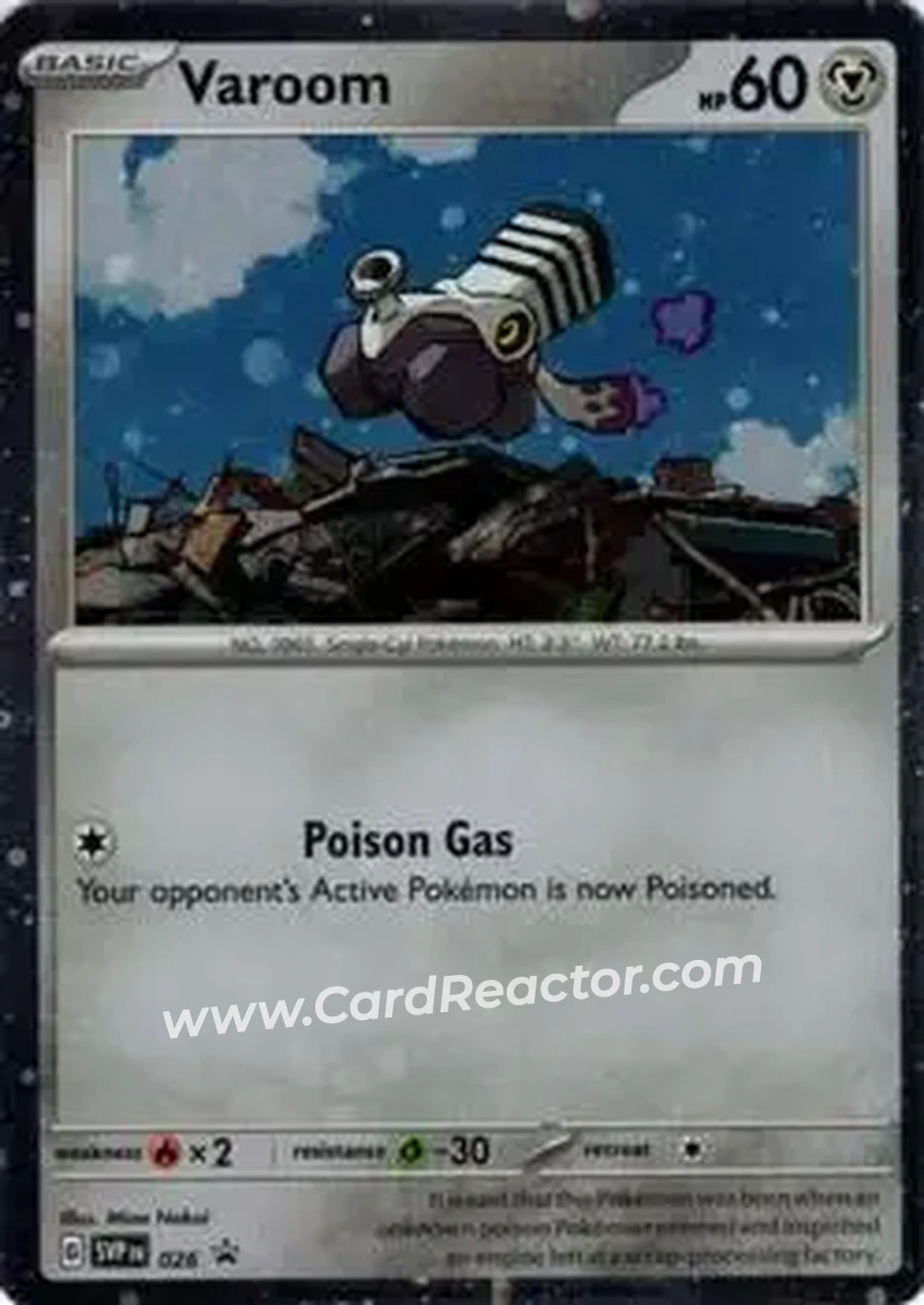 2023-25 Pokémon Scarlet & Violet Black Star Promos #026 - Varoom