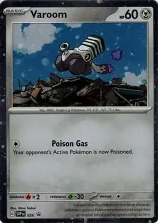 2023-25 Pokémon Scarlet & Violet Black Star Promos #026 - Varoom