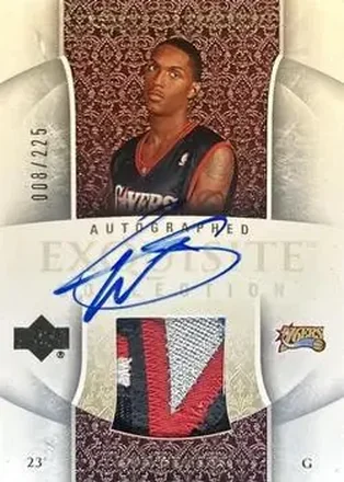 2005-06 Upper Deck Exquisite Collection #79-AP - Lou Williams - Philadelphia 76ers