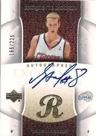 2005-06 Upper Deck Exquisite Collection #83-AP - Yaroslav Korolev - Los Angeles Clippers