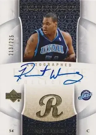 2005-06 Upper Deck Exquisite Collection #87-AP - Robert Whaley - Utah Jazz