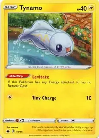 2022 Pokemon McDonald's Match Battle #10/15 - Tynamo