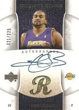 2005-06 Upper Deck Exquisite Collection #91-AP - Ronny Turiaf - Los Angeles Lakers