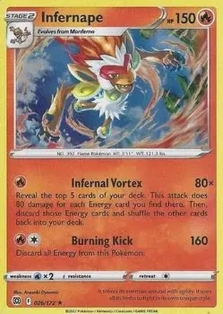 2022 Pokemon Sword & Shield Brilliant Stars feature card