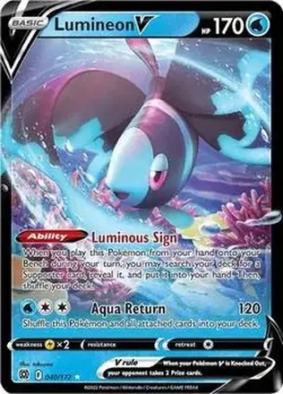 2022 Pokemon Sword & Shield Brilliant Stars feature card