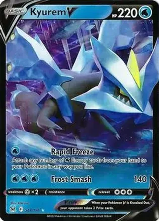 2022 Pokemon Sword & Shield Lost Origin #048/196 - キュレム ex