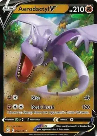 2022 Pokemon Sword & Shield Lost Origin feature card