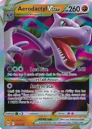 2022 Pokemon Sword & Shield Lost Origin feature card