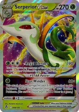 2022 Pokemon Sword & Shield Silver Tempest #008/195 - ジャローダ