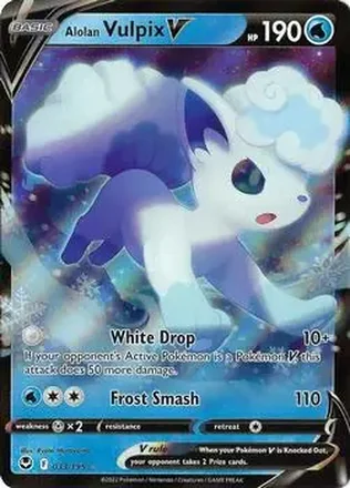 2022 Pokemon Sword & Shield Silver Tempest #033/195 - Vulpix