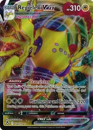 2022 Pokemon Sword & Shield Silver Tempest #058/195 - Regieleki