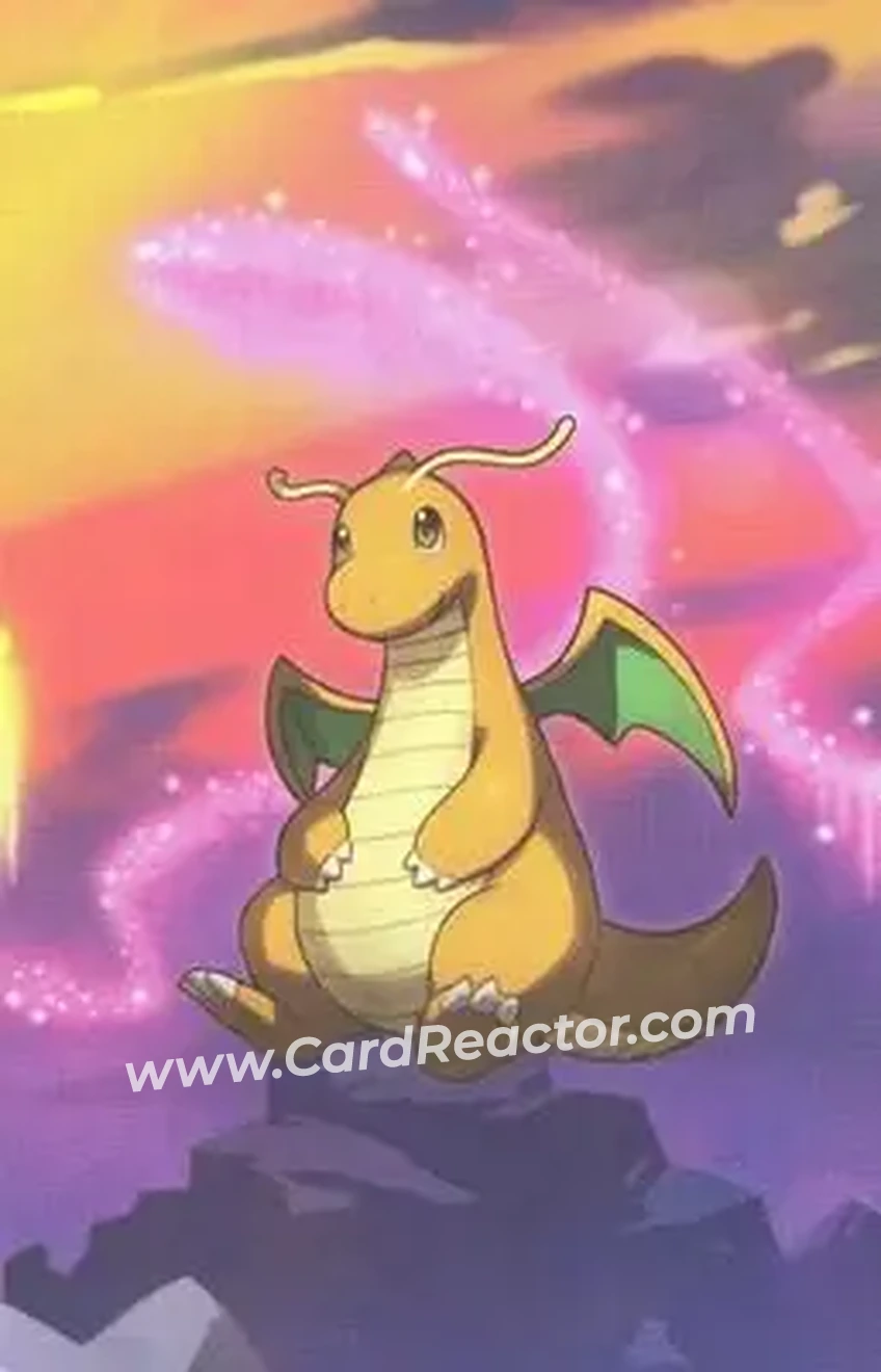 2021 Pokemon Kanto Power Mini-Tin Art Cards #NNO - Dragonite - Front