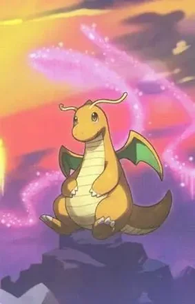 2021 Pokemon Kanto Power Mini-Tin Art Cards #NNO - Dragonite