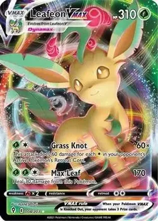 2021 Pokemon Sword & Shield Evolving Skies #008/203 - Leafeon