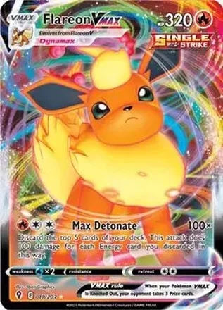 2021 Pokemon Sword & Shield Evolving Skies #018/203 - Flareon